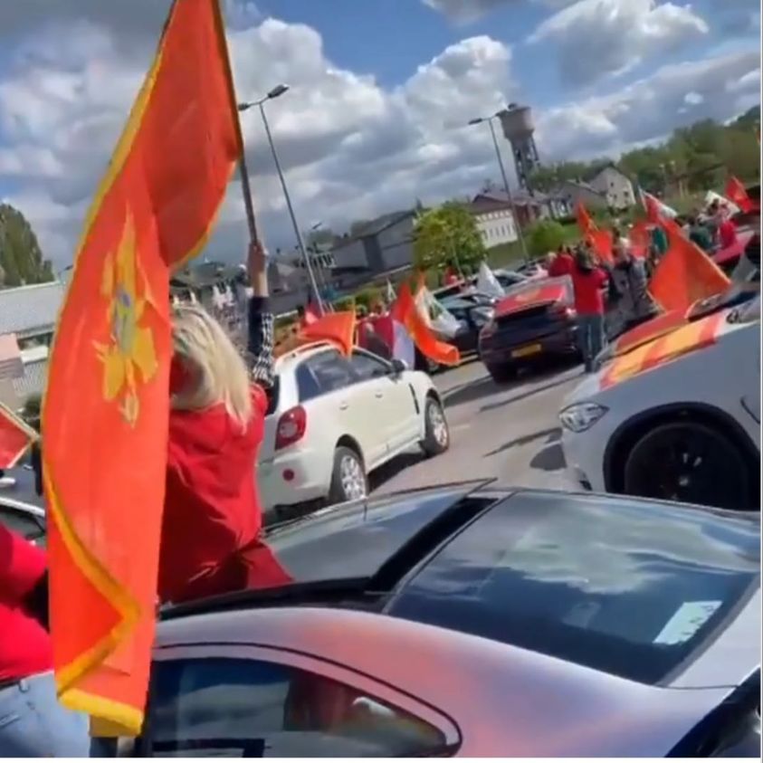 LUKSEMBURG ODRŽANA AUTO-KOLONA U ČAST DANA NEZAVISNOSTI CG