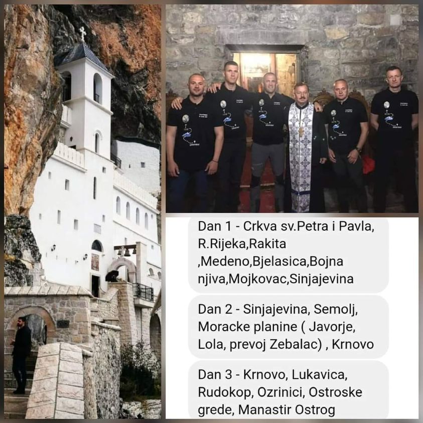 VJERNICI IZ BIJELOG POLJA KRENULI PJEŠKE PREMA OSTROGU